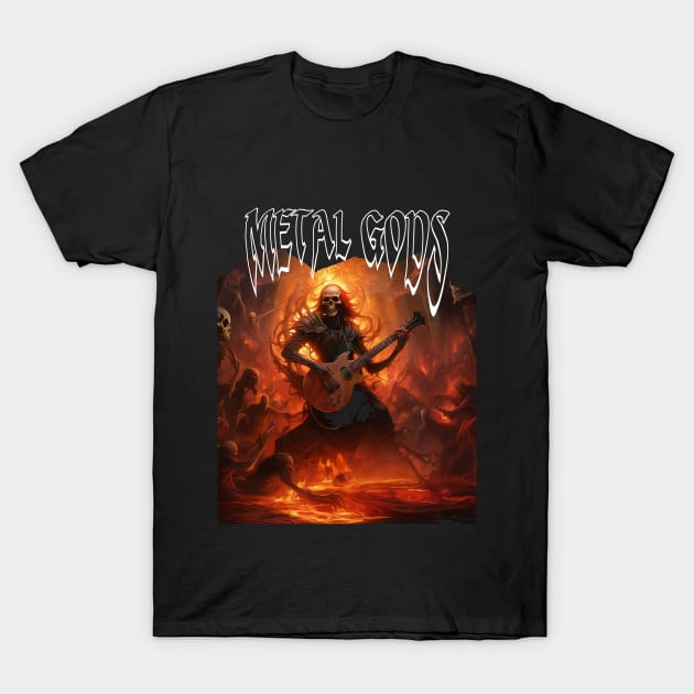 Metal T-Shirt by MckinleyArt